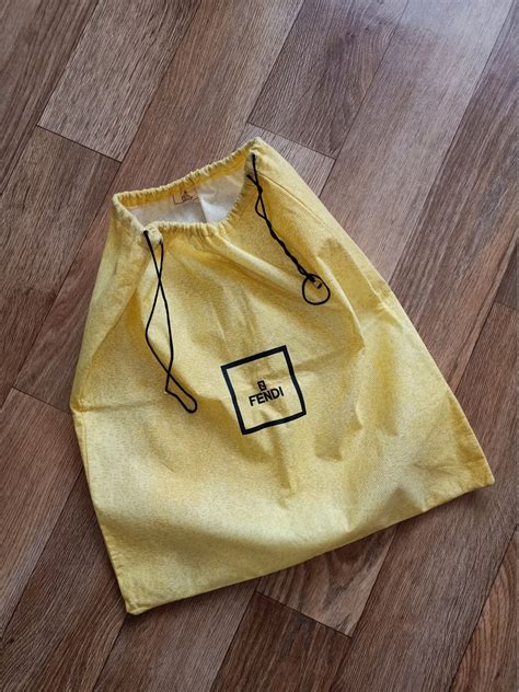 vintage fendi dust bag